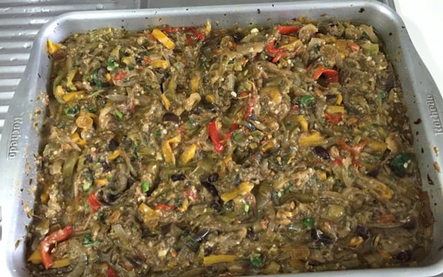 Caponata de berinjela
