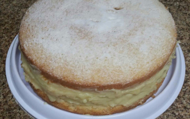 Bolo de sonho de padaria