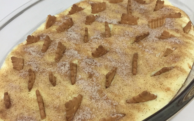 Pavê de banana da Dani