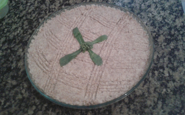 Quibe de forno recheado