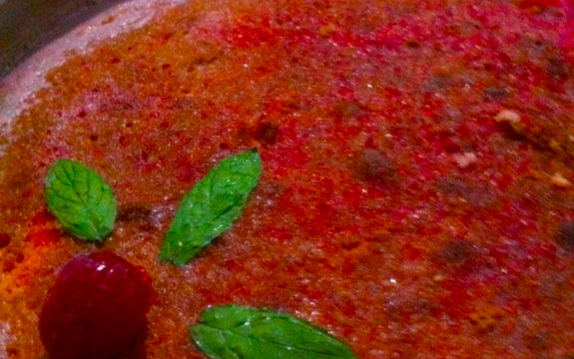 Bolo mousse de baunilia