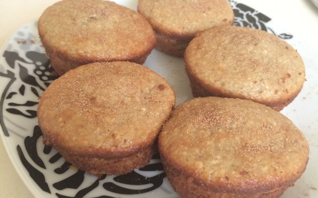 Bolinho de aveia fit