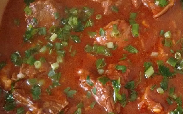 Maminha ou fraldinha ao molho de cerveja preta