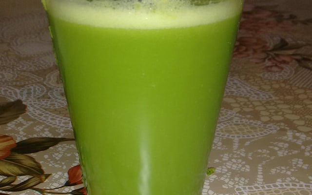 Suco verde energético