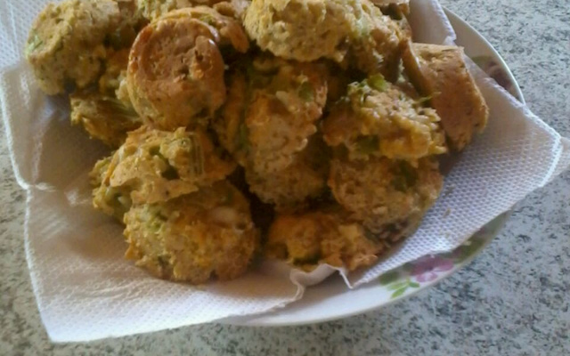 Bolinho de arroz de forno