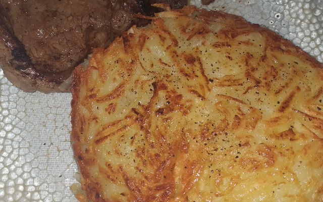 Batata rosti deliciosa