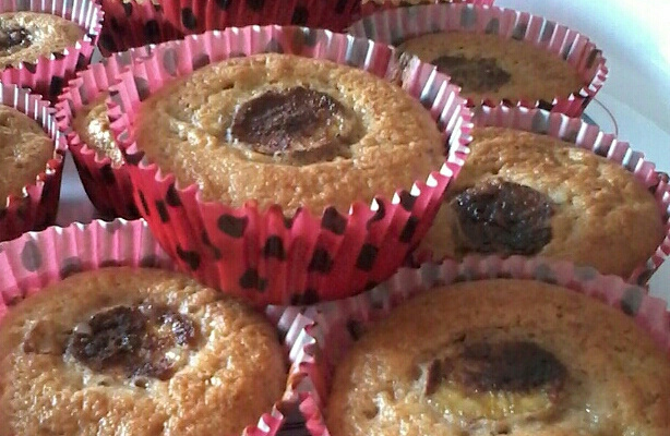 Cupcake de Banana com Canela