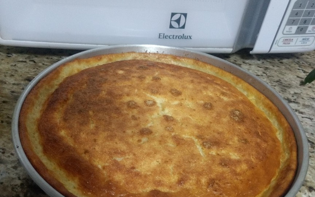 Bolo de fubá cremoso