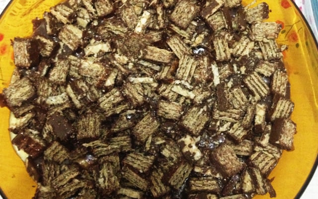 Mousse de Maracujá com Brigadeiro e Bis