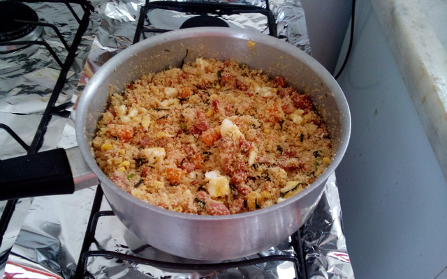 Farofa colorida do André