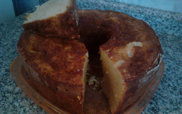 Bolo de laranja de liquidificador