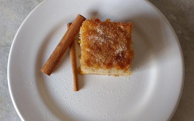 Bolo de banana com canela da bisavó