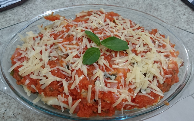 Filé a parmegiana com sabor de verdade