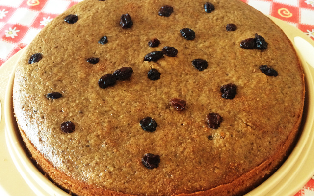 Bolo de banana e aveia da Vivi