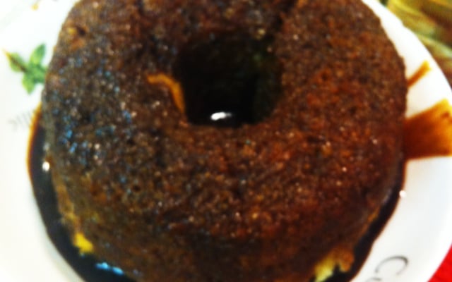 Calda de chocolate para bolo de cenoura