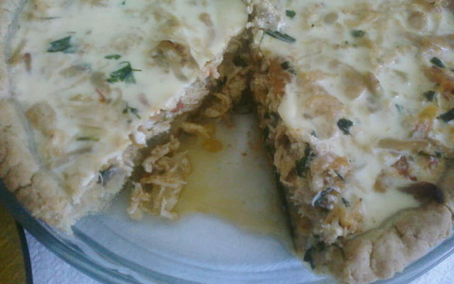 Quiche de frango