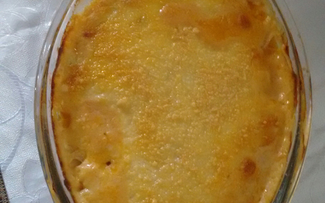 Filé de merluza assado