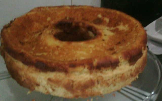 Bolo de leite de liquidificador