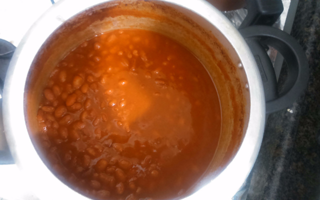 Feijão mulatinho rápido