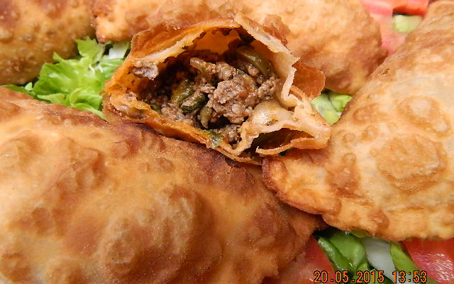 Massa de pastel caseira