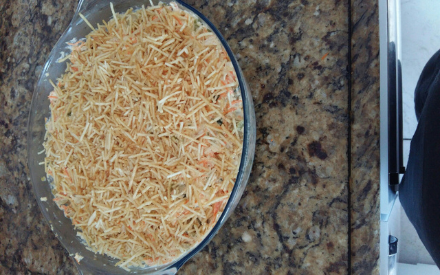 Salpicão de restaurante