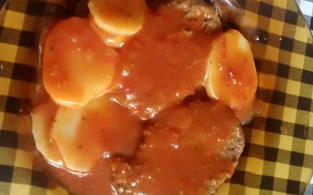 Hambúrguer no molho da Li