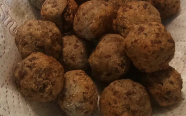 Bolinhos de farinha de mandioca