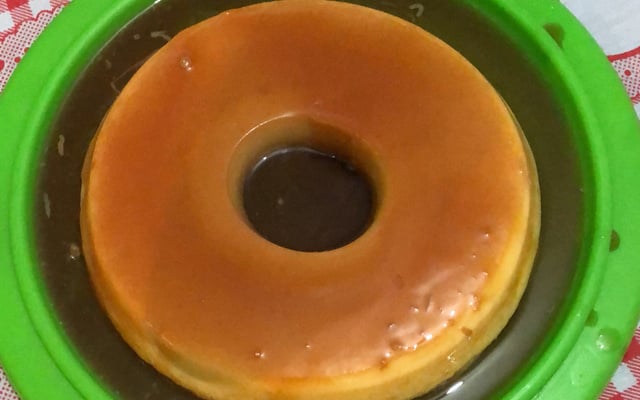 Pudim de micro-ondas