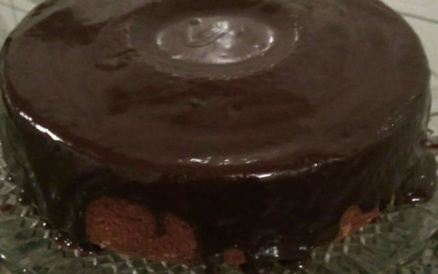 Bolo vulcão de cenoura