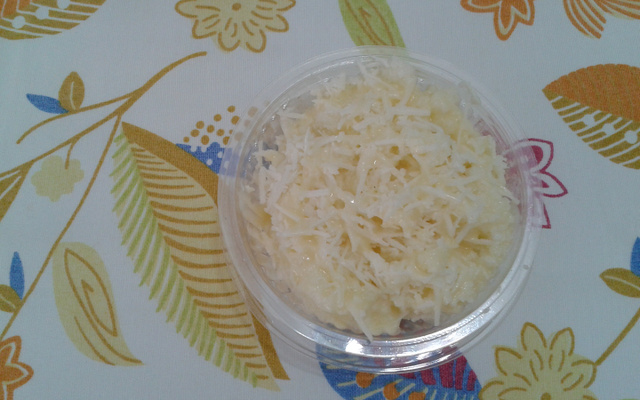 Cuscuz branco cremoso