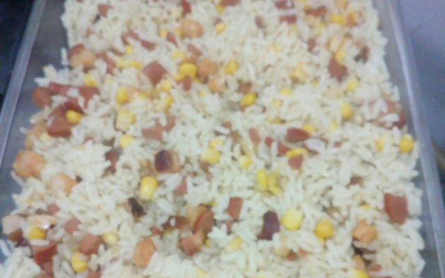 Arroz temperado à Kamila