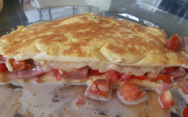 Omelete recheado