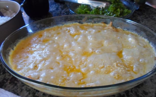 Fricassê saboroso de frango