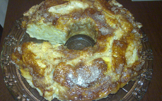 Bolo torta de banana