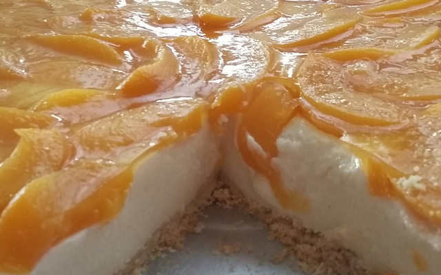 Torta de pêssego