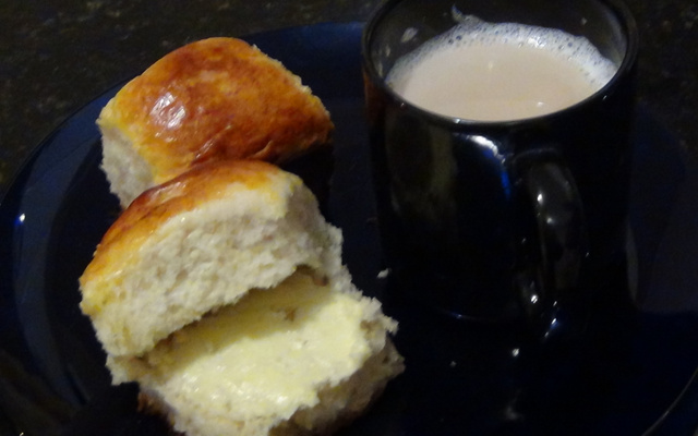 Pão de batata caseiro