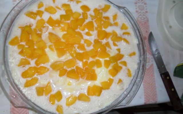 Creme Gelado (maçã ou pêssego)