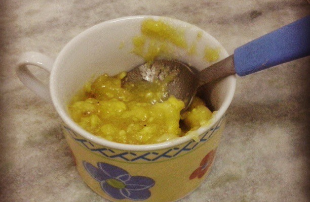 Virado doce de banana