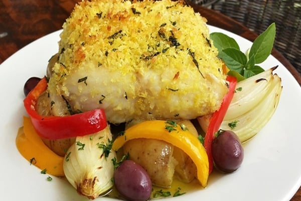 Lombo de bacalhau à lagareiro