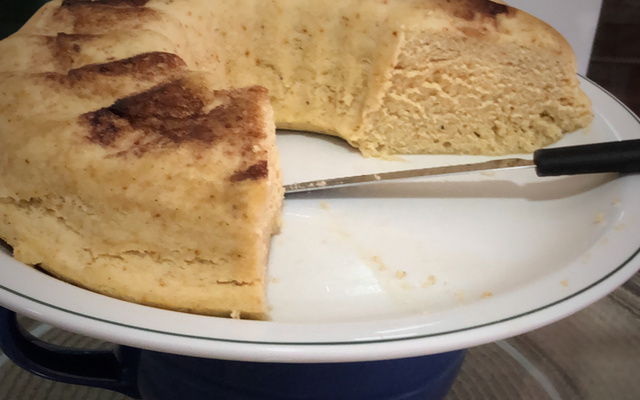 Bolo de banana de microondas