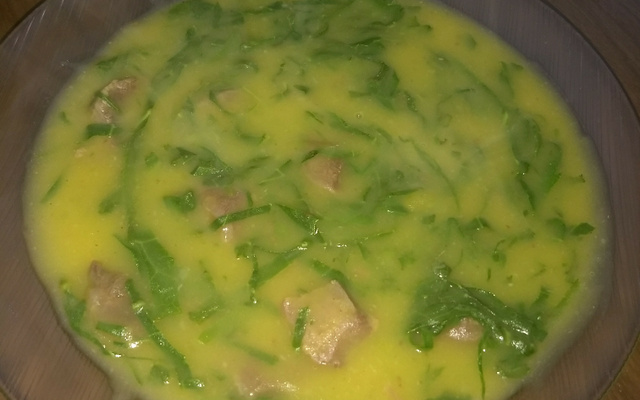 Caldo verde saudável
