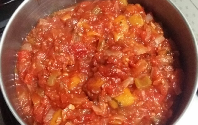 Salsa levemente doce