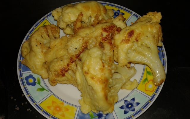 Couve - flor à milanesa