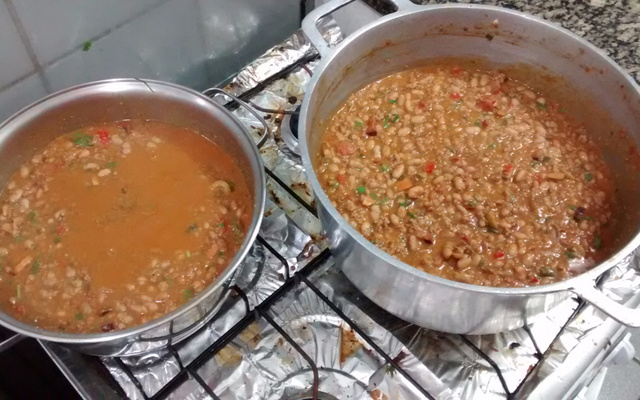 Feijão chili pra galera