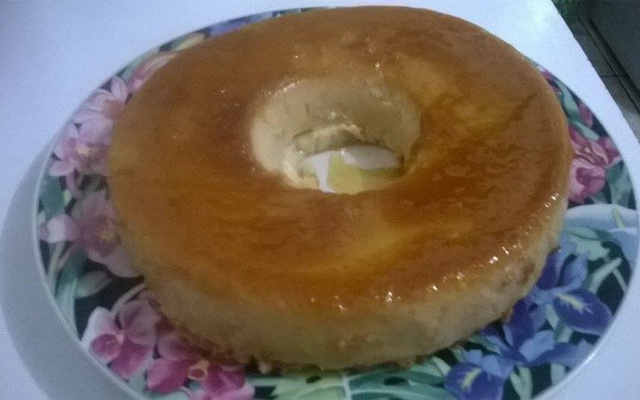 Pudim de pão especial (fica igual pudim de leite)