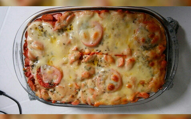 Hot Dog de forno para as férias da criançada