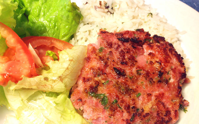 Hambúrguer de pernil