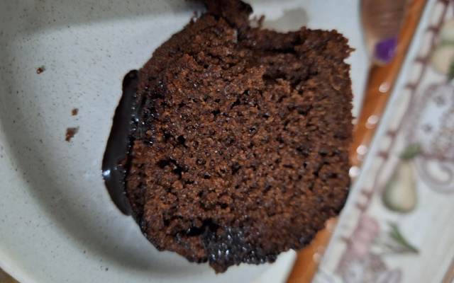 Bolo de chocolate integral