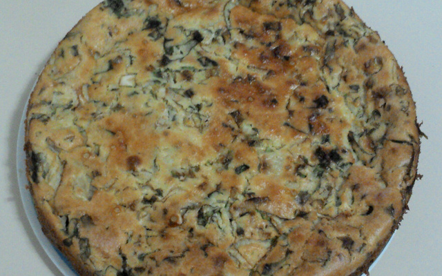 Torta cremosa de chicória