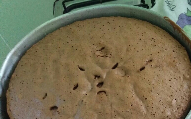 Pão de ló de chocolate